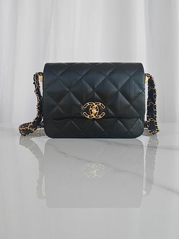 Chanel Ivory Crossbody Bag Black Size 15 x 21 x 7 cm