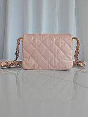 Chanel Ivory Crossbody Bag Pink Size 15 x 21 x 7 cm - 4