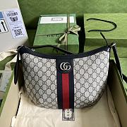 Gucci GG Ophidia Small Shoulder Bag Black Size 30 x 22 x 5.5 cm - 1