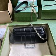 Gucci Horsebit Chain Medium Shoulder Bag Black Size 27 x 11.5 x 5 cm - 6