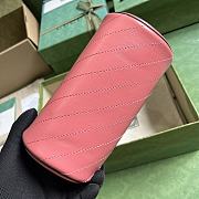 Gucci Blondie Mini Shoulder Bag Pink Size 10 x 18.5 x 10 cm - 6