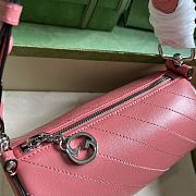 Gucci Blondie Mini Shoulder Bag Pink Size 10 x 18.5 x 10 cm - 2