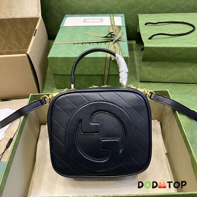 Gucci Blondie Top Handle Bag Black Size 17 x 15 x 9 cm - 1