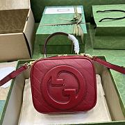 Gucci Blondie Top Handle Bag Red Size 17 x 15 x 9 cm - 1
