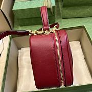 Gucci Blondie Top Handle Bag Red Size 17 x 15 x 9 cm - 6