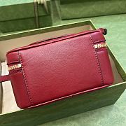 Gucci Blondie Top Handle Bag Red Size 17 x 15 x 9 cm - 3
