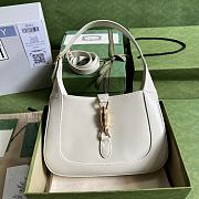 Gucci Jackie 1961 Small Shoulder Bag White Size 28 x 19 x 4.5 cm - 1