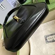Gucci Jackie 1961 Small Shoulder Bag Black Size 28 x 19 x 4.5 cm - 6