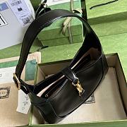 Gucci Jackie 1961 Small Shoulder Bag Black Size 28 x 19 x 4.5 cm - 5
