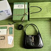 Gucci Jackie 1961 Small Shoulder Bag Black Size 28 x 19 x 4.5 cm - 3