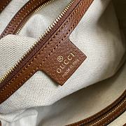 Gucci Jackie 1961 Medium Tote Bag Denim Size 30 x 24 x 12 cm - 3