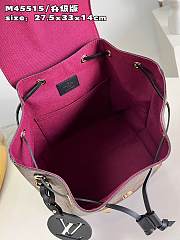 Louis Vuitton LV M45515 Montsouris PM Backpack Size 27.5 x 33 x 14 cm - 4