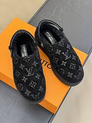 Louis Vuitton LV Aspen Platform Clog Shoes Black/Brown - 2