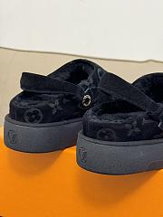 Louis Vuitton LV Aspen Platform Clog Shoes Black/Brown - 3