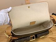 Louis Vuitton LV Manhattan Shoulder Handbag M40027 Size 30 x 19 x 10 cm - 3