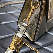 Valentino Garavani Vsling 3D Gold Bag Size 19 x 13 x 9 cm - 6