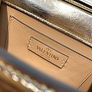 Valentino Garavani Vsling 3D Gold Bag Size 19 x 13 x 9 cm - 3