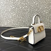 Valentino Vsling Mini Handbag White Size 13.5 x 11.5 x 4 cm - 3