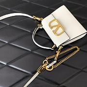 Valentino Vsling Mini Handbag White Size 13.5 x 11.5 x 4 cm - 2