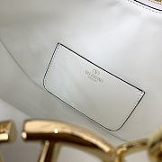 Valentino Garavani Small Vlogo Moon White Bag Size 29 x 23 x 11 cm - 5