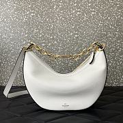 Valentino Garavani Small Vlogo Moon White Bag Size 29 x 23 x 11 cm - 2