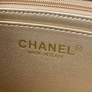 Chanel Mini Flap Bag Global Chain Red Wine Size 20 cm - 4