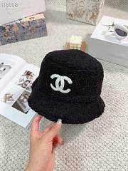 Chanel Bucket Hat Black/White/Beige - 1