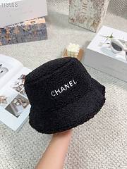 Chanel Bucket Hat Black/White/Beige - 5