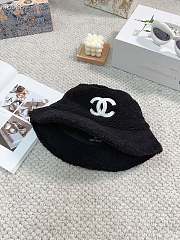 Chanel Bucket Hat Black/White/Beige - 4