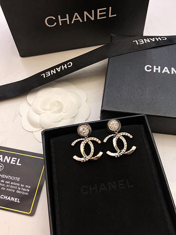 Chanel CC Earrings 