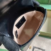 Gucci Bamboo 1947 Super Mini Bag Black Size 18.5 x 12 x 5.5 cm - 3