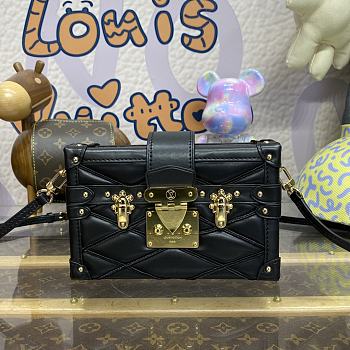 Louis Vuitton LV M23518 Petite Malle Bag Size 20 x 12.5 x 6 cm
