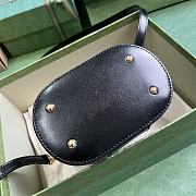 Gucci Mini Bamboo Shoulder Bag Black Size 15.5 x 13.5 x 4 cm - 4