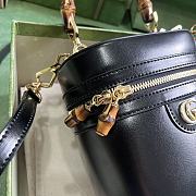 Gucci Mini Bamboo Shoulder Bag Black Size 15.5 x 13.5 x 4 cm - 3