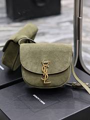 YSL Kaia Small in Green Bag Size 18 x 15.5 x 5.5 cm - 1