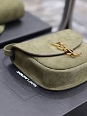 YSL Kaia Small in Green Bag Size 18 x 15.5 x 5.5 cm - 3