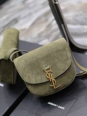 YSL Kaia Small in Green Bag Size 18 x 15.5 x 5.5 cm - 4