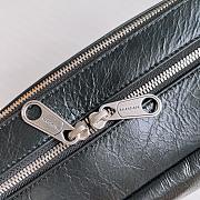 Balenciaga Raver Leather Tote Black Bag Size 24.5 x 22 x 7 cm - 6