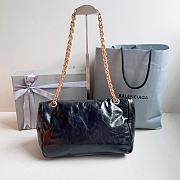 Balenciaga Monaco Small Chain Bag In Black Size 27.9 x 18 x 9.9 cm - 4
