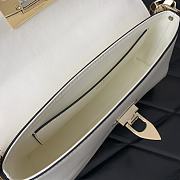 Valentino Garavani Rockstud Small White Bag Size 26 x 13 x 7 cm - 3