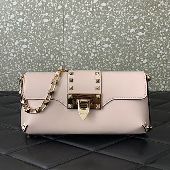 Valentino Garavani Rockstud Small Pink Bag Size 26 x 13 x 7 cm