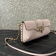 Valentino Garavani Rockstud Small Pink Bag Size 26 x 13 x 7 cm - 4