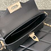 Valentino Garavani Rockstud Small Black Bag Size 26 x 13 x 7 cm - 2