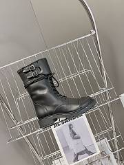 Dior D-Trap Ankle Boot Black/White - 5