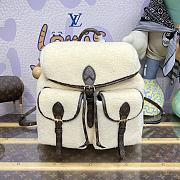 Louis Vuitton Ski Shearling Backpack Bag M23384 Size 31 x 31 x 17 cm - 1
