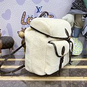 Louis Vuitton Ski Shearling Backpack Bag M23384 Size 31 x 31 x 17 cm - 3