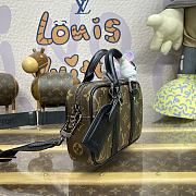 Louis Vuitton Nano Porte Documents Voyage Bag Brown M82770 Size 20 x 13 x 5.5 cm - 4