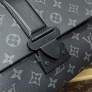 Louis Vuitton S-Cape Messenger Monogram Eclipse Bag M46794 Size 28 x 16 x 10 cm - 4