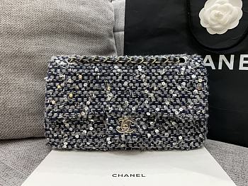 Chanel Flap Sequin Chain Bag Size 25 cm