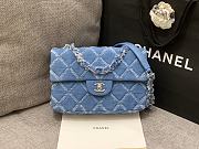 Chanel New Denim Flap Bag Size 25 cm - 1